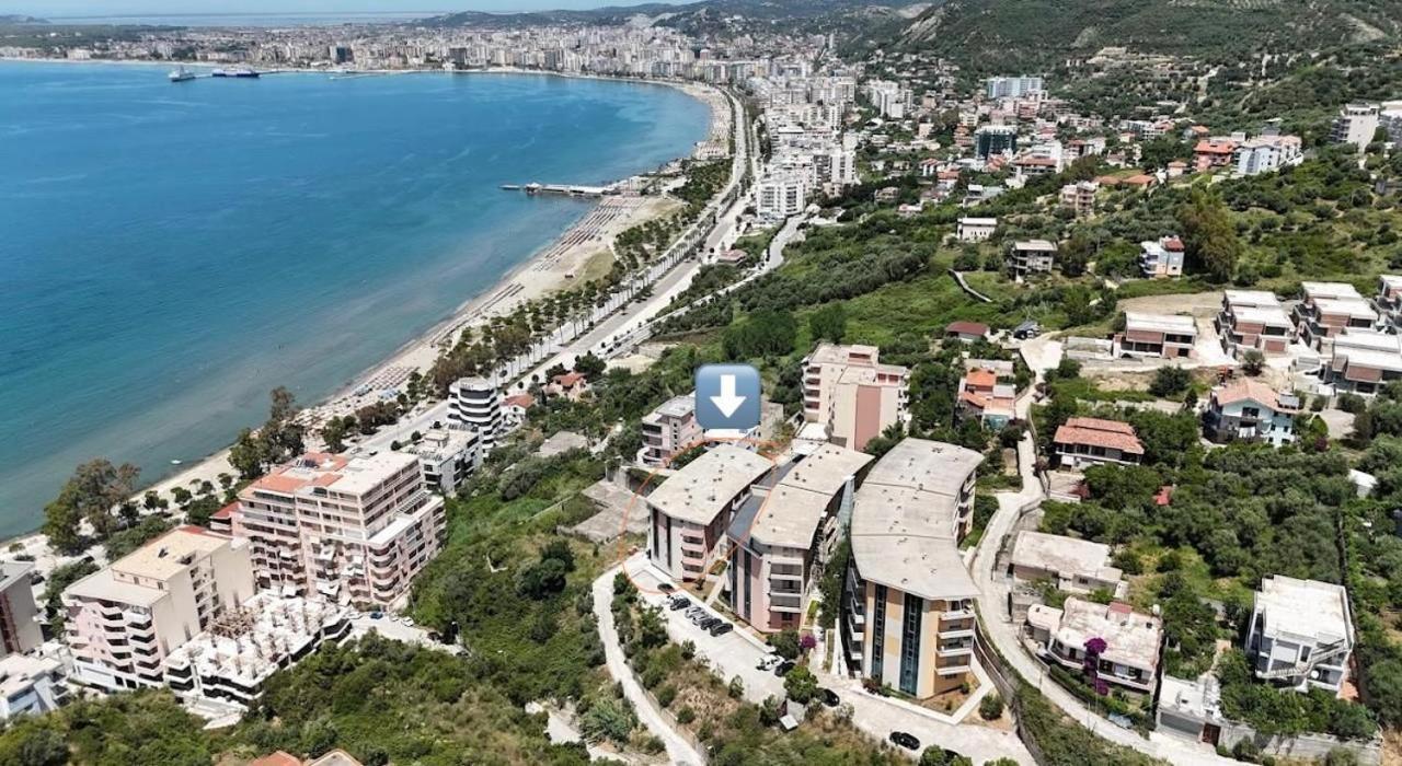 Sea View Apartment Vlora Kültér fotó
